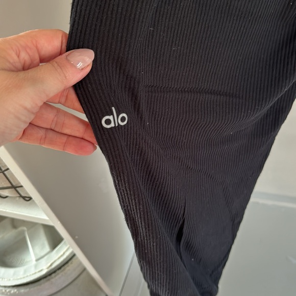 All Yoga oversized ribbed knit joggers small - Picture 4 of 6